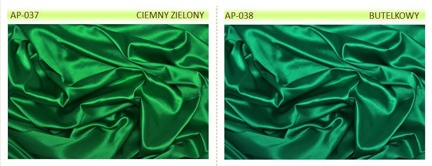 Satyna zielona bądź butelkowa