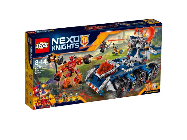 Klocki LEGO Nexo Knights pojazd Axla