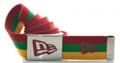 NOWY PASEK NEW ERA BASIC CZERWONO-ZIELONO-ŻÓ 120CM