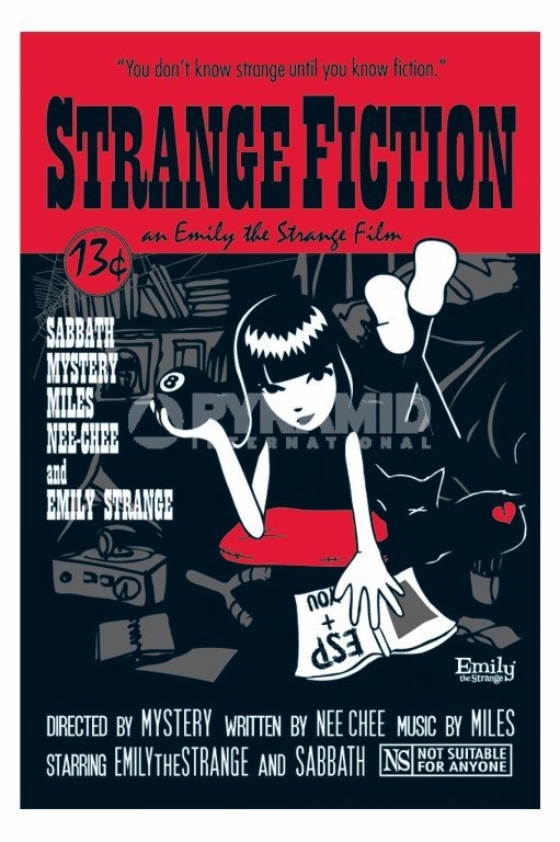 plakat EMILY THE STRANGE - STRANGE FICTION 