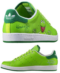śliczne buty Adidas Kermit The Frog Adicolor