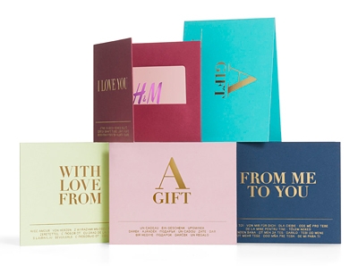 H&M Home - karta upominkowa