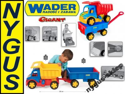 WYWROTKA GIGANT Z PRZYCZEPĄ WADER 65100 AUTO HIT!!