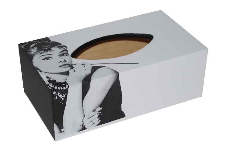 Chustecznik pudełko na chusteczki Audrey Hepburn