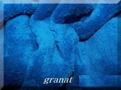 Koc/ Narzuta - granatowy