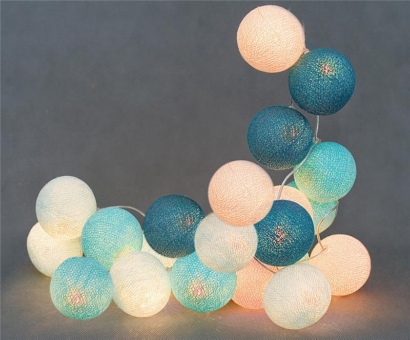 Lampki Cotton Balls