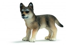 Schleich, Wilk szczenię, figurka      