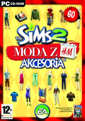 The Sims 2 Moda z H&M akcesoria