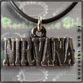 Naszyjnik z napisem Nirvana