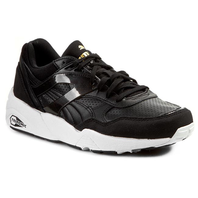 Puma Trinomic R698 White On White 358291 02 Black
