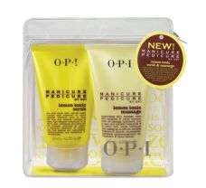 OPI LEMON TONIC SCRUB + MASKA DO RĄK