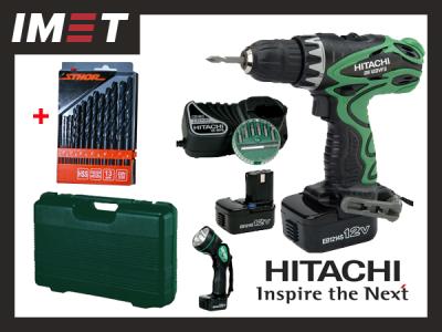 Hitachi wkrętarka 12V 2aku 1,5Ah DS12DVF3 gratisy