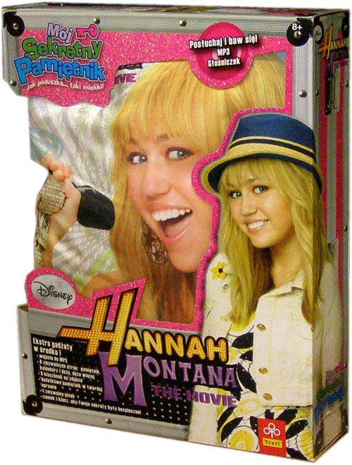 Pamiętnik poduszka Hannah Montana