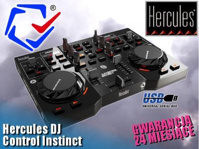 Konsola Hercules DJ Control Instinct Interfejs USB