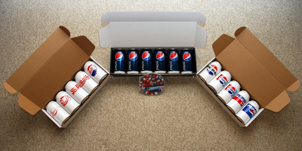 50 zgrzewek Pepsi w puszce !