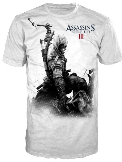 Assassins Creed Monotone Connor T-Shirt