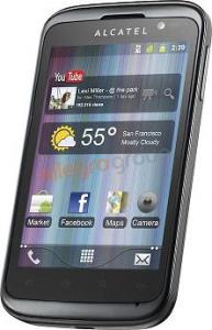 ALCATEL ONE TOUCH 991D ANDROID DUAl sim.