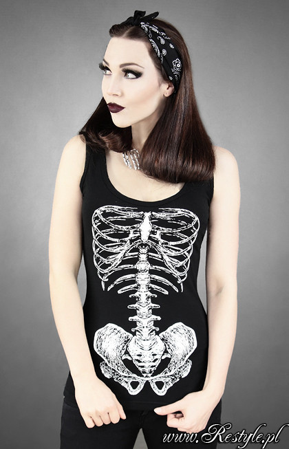 Koszulka szkielet 