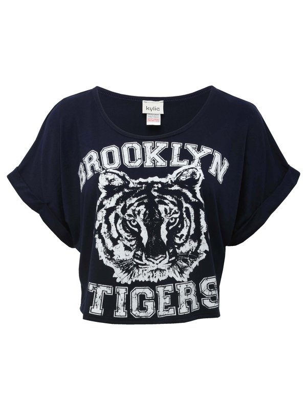 Brooklyn tigers crop t-shirt