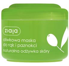Ziaja, Oliwkowa maska do rąk i paznokci, 75 ml