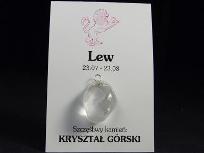 KRYSZTAŁ GÓRSKI-WISIOREK-ZNAK ZODIAKU LEW -d10073
