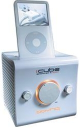 głośnik komputerowy i stacja dokująca do iPoda