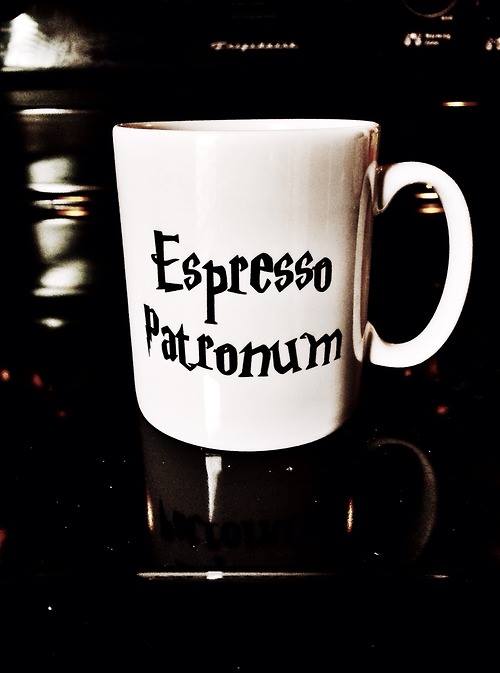 Kubek Espresso Patronum albo inny fajny heri pota