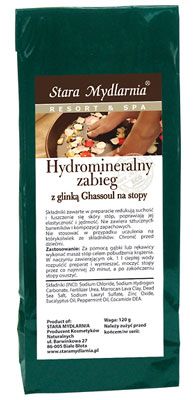Hydromineralny zabieg na stopy 120 g 