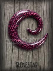spirala PANTERKA różowa
