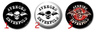 Avenged Sevenfold  - Przypinka, przypinki