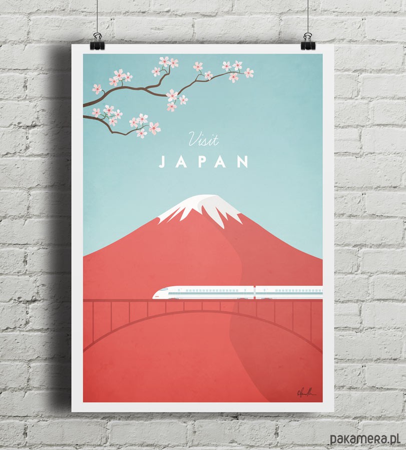  Japonia - vintage plakat B2
