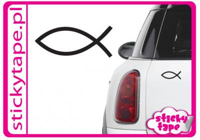 Naklejka na samochód ryba