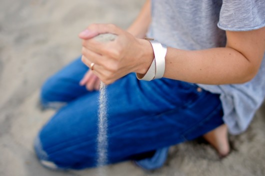 bransoletka ze skory