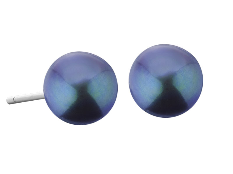 kolczyki w odcieniach grantau