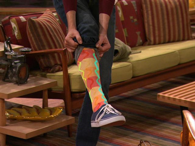 Light Up Spencer's Socks (iCarly), skarpetki Spencera z iCarly