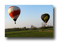 Widokowy lot balonem