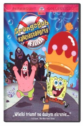 SpongeBob Kanciastoporty FILM na DVD