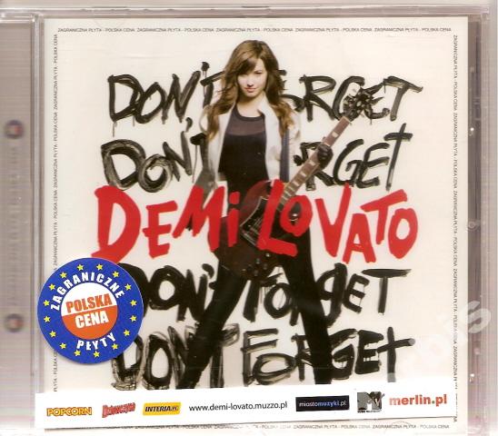 Płyta Demi-Don't Forget 