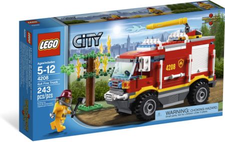 LEGO CITY 4208 Terenowy Wóz Strażacki
