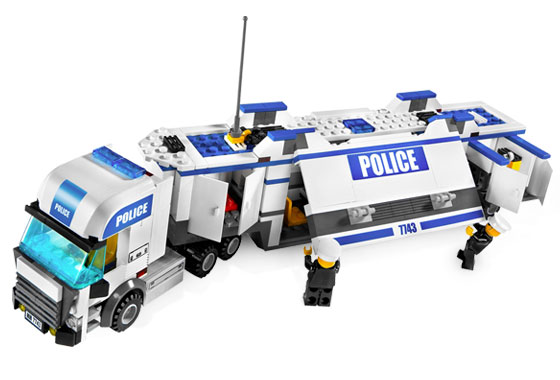 Lego Ciężarówka Policyjna