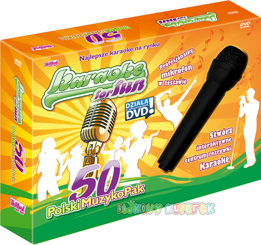 karaoke z mikrofonem .