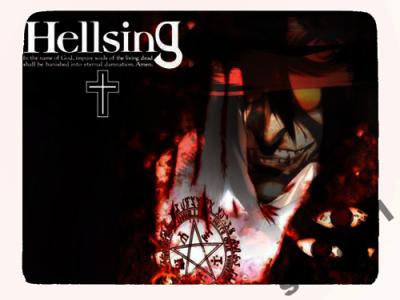 Podkładka pod mysz z anime Hellsing 2