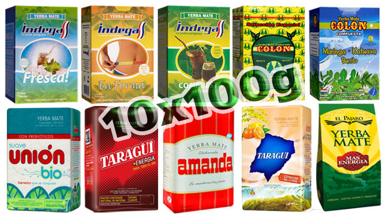 Yerba Mate klasyczne (gorycz nie przeszkadza, musi być wyraziste)