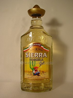 Tequila Sierra Gold Reposado