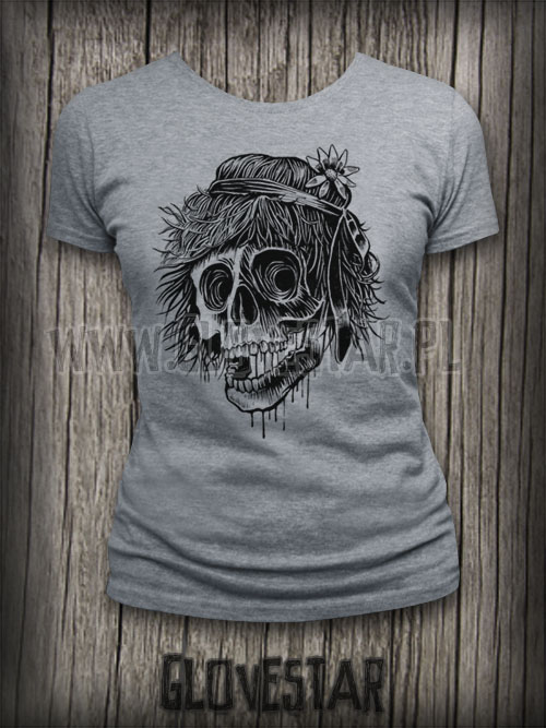 T-shirt z czaszką