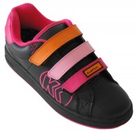 Kustom MG Velcro (Black/Pink) Skate Shoes (Womens) at Vapourised.com