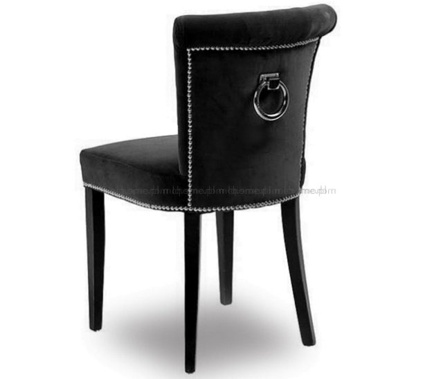 Tapicerowane krzesło z kołatką Largo Glamour Velvet