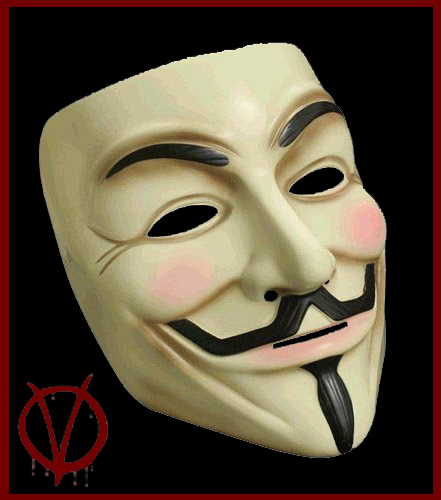 V FOR VENDETTA Official Licensed Guy Fawkes MASK