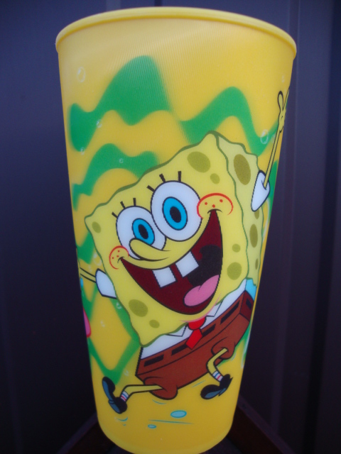 Plastikowy kubek SpongeBob