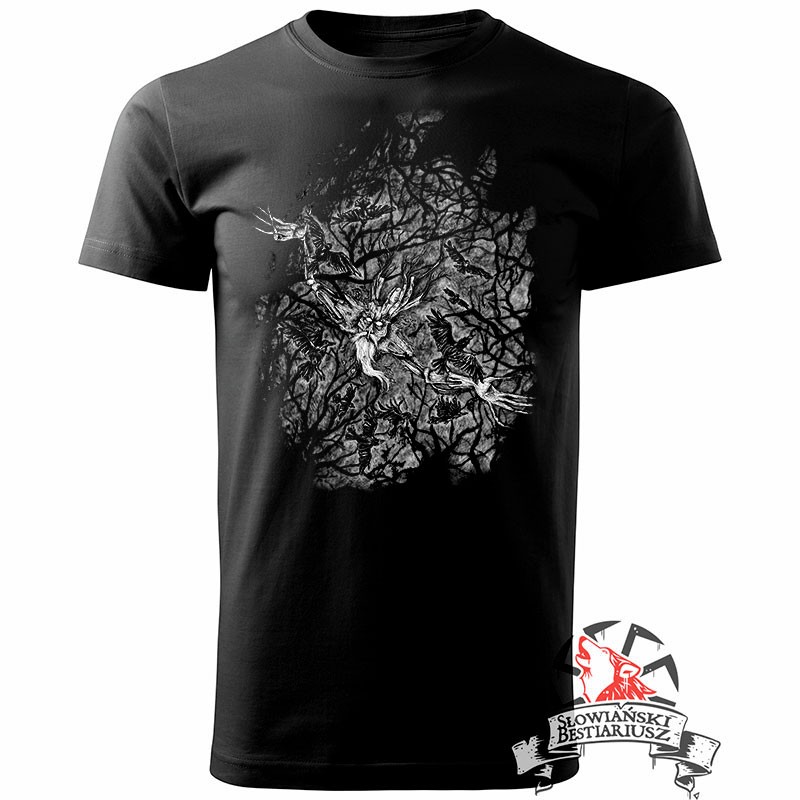 Koszulka Leszy - Męska, Czarna   M